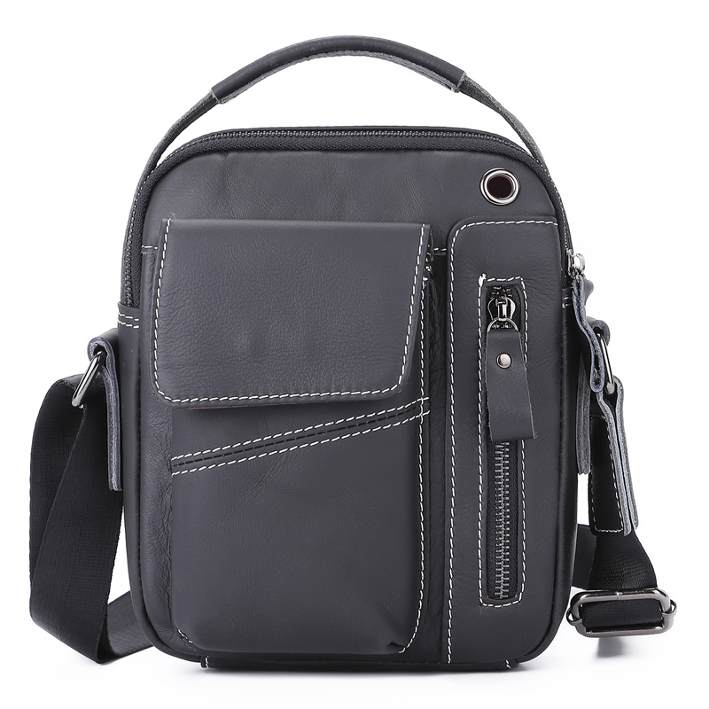 Túi đeo chéo nam DA BÒ THẬT – BEE GEE DCN9383A