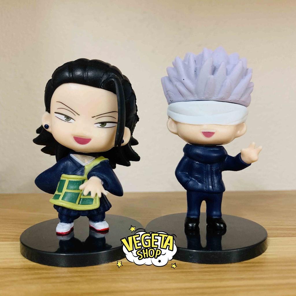 Mô hình Jujutsu Kaisen - Chú thuật hồi chiến - Toge Inumaki Yuta Okkotsu Maki Zenin Panda Satoru Gojo Suguru Gero 7~8cm