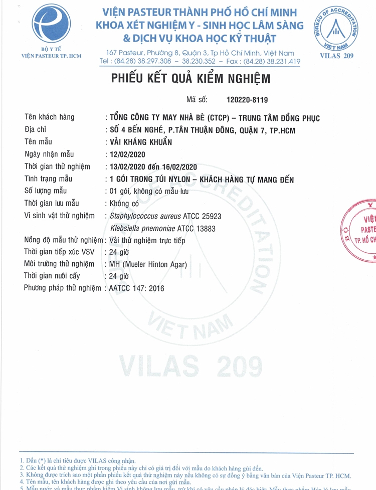 Khẩu Trang Vải Kháng Khuẩn May Nhà Bè (10 Cái/Xấp)