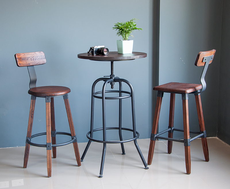 Bàn bar tăng giảm chiều cao, hàng xuất khẩu phù hợp bàn ban công, quán rượu phong cách Châu Âu