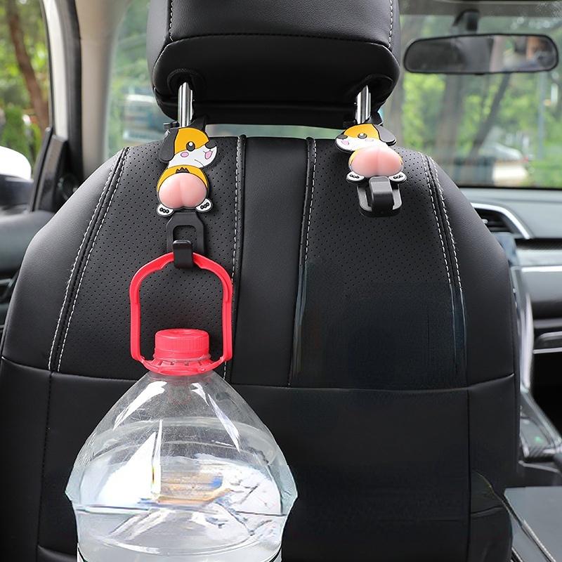 Móc Treo Đồ Kiểu Hoạt Hình Đa Năng Tiện Dụng Cho Xe Hơi