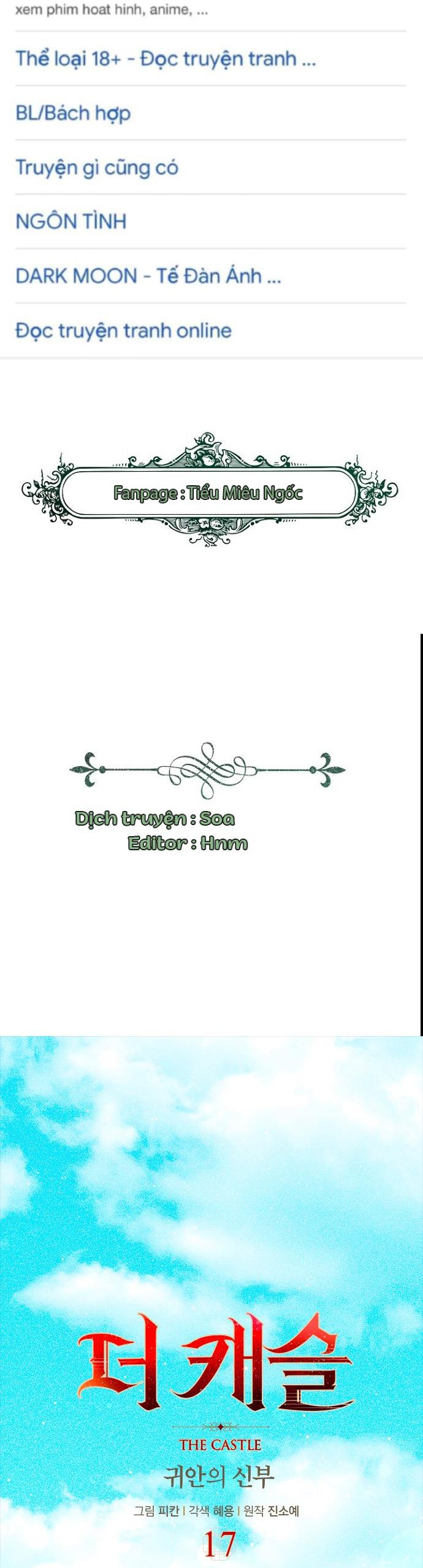 lâu đài - cô dâu của ma chapter 33 2