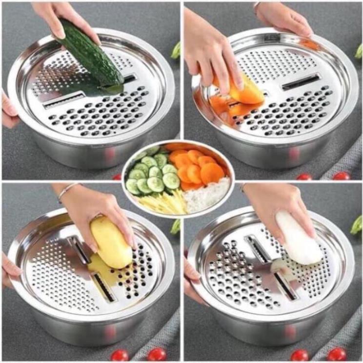 Vĩ tròn bào rau củ INOX 26CM - 1 vĩ tròn