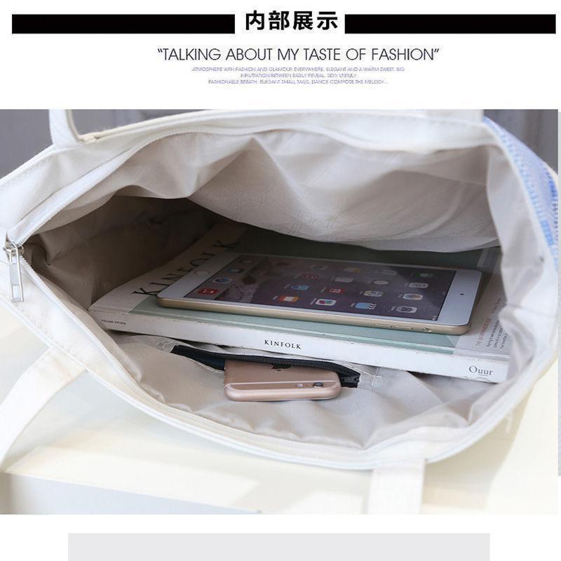 One shoulder canvas bag female literature and art simple cloth bag leisure handbag shopping bag literature and art stude