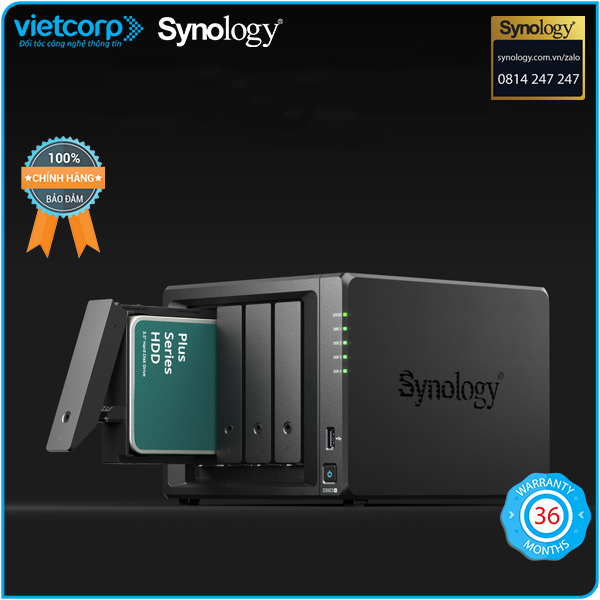 Ổ cứng HDD cho NAS Synology HAT3300-8T dung lượng 8TB - Hàng Chính Hãng