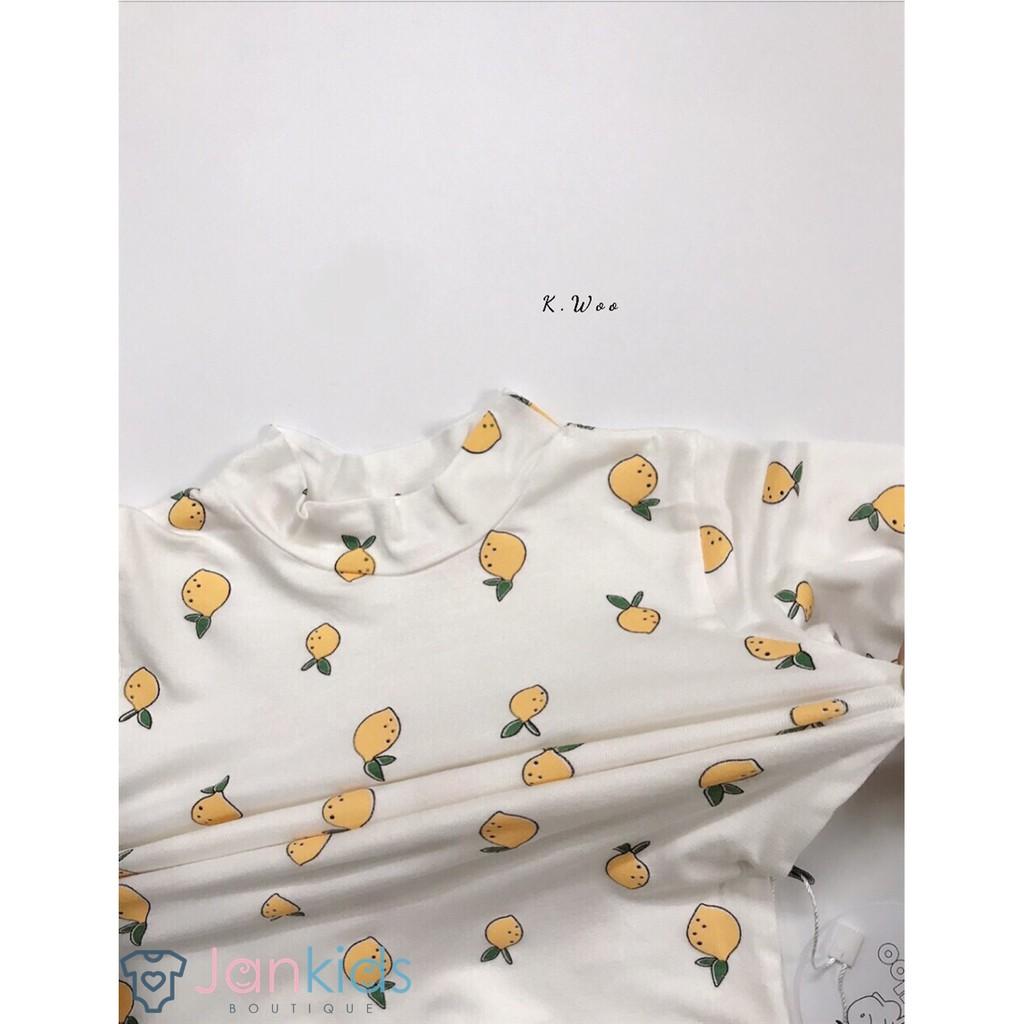 Bộ thu đông cổ 3 phân chất thun lạnh hàn KWOO - hàng loại 1