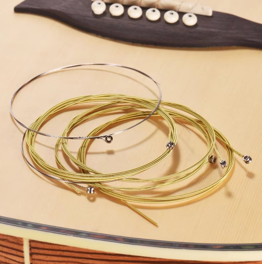 Dây Đàn Guitar Acoustic Alice A406 SL .011-.052 Super Light Chính Hãng Âm Thanh Sáng Bền Bộ 6 Dây