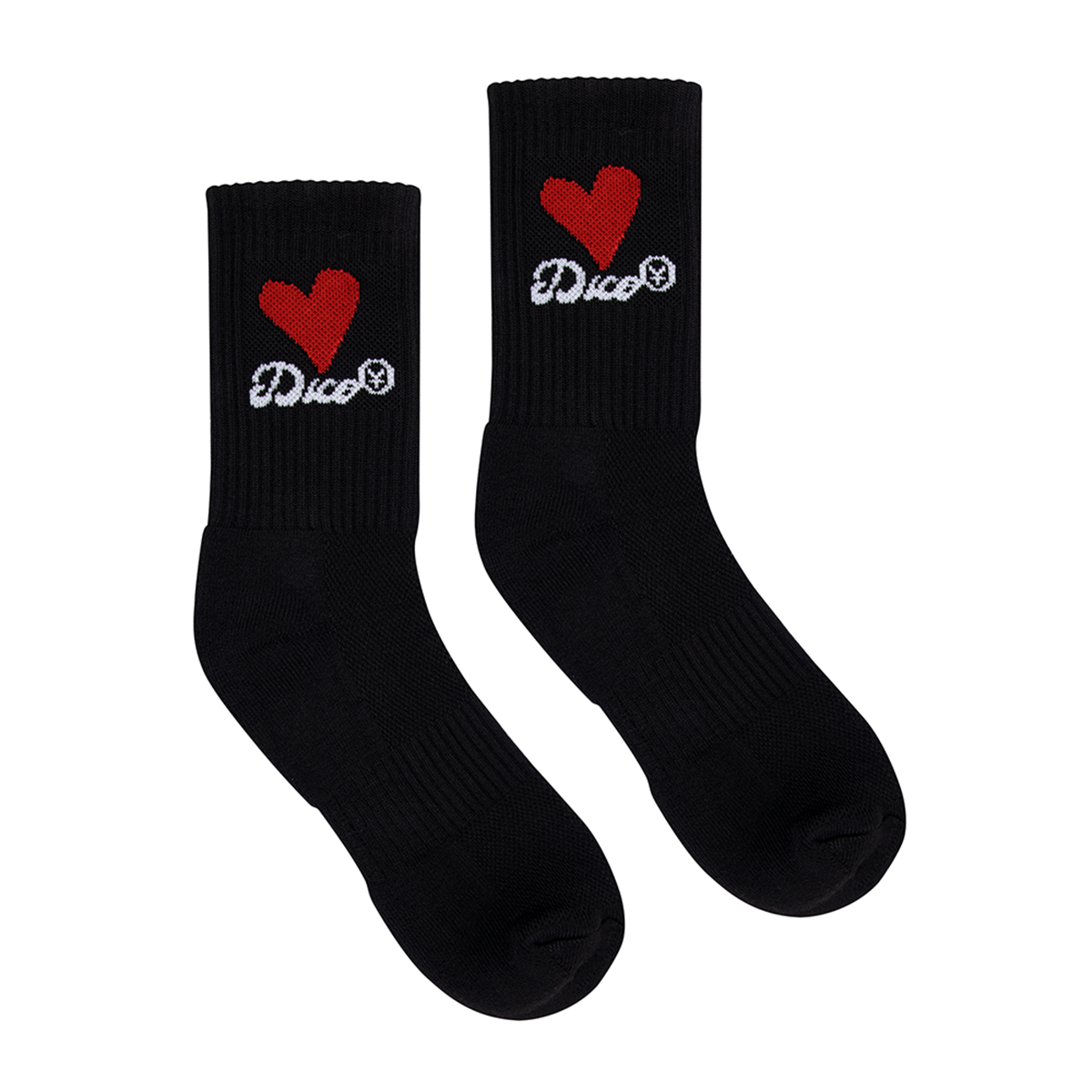 Dico vớ Love Socks - Red/Black