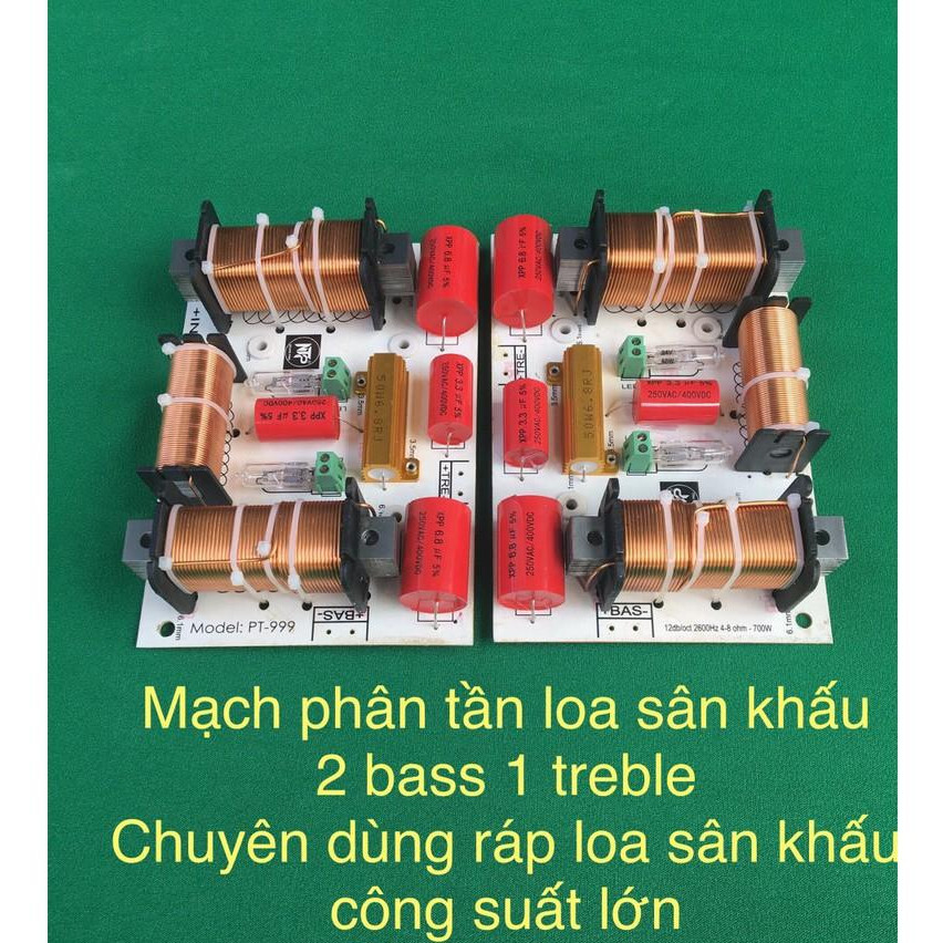 Mạch phân tần loa sân khấu 3 way