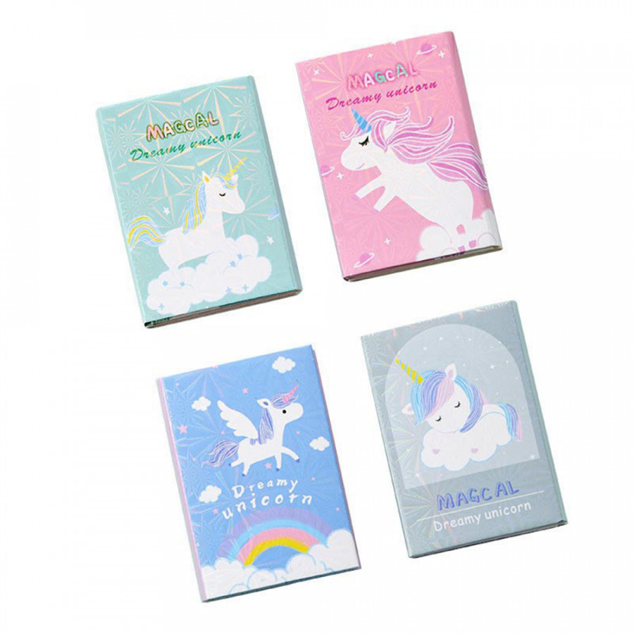 Sổ giấy note Dreamy UNICORN - màu ngẫu nhiên