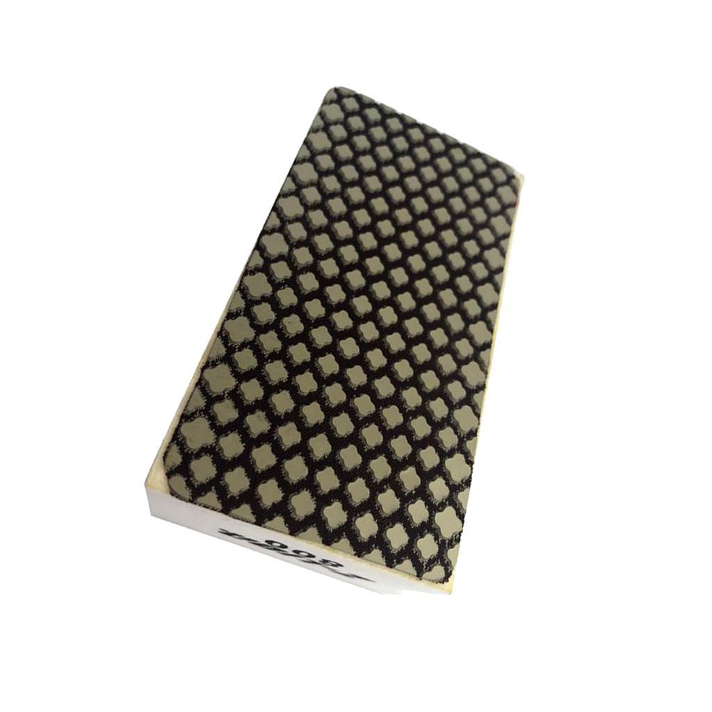 2pcs Resin Diamond Hand Polishing Pad Sanding Grinding Pad for Stone,Concrete Marble,100x50x8mm