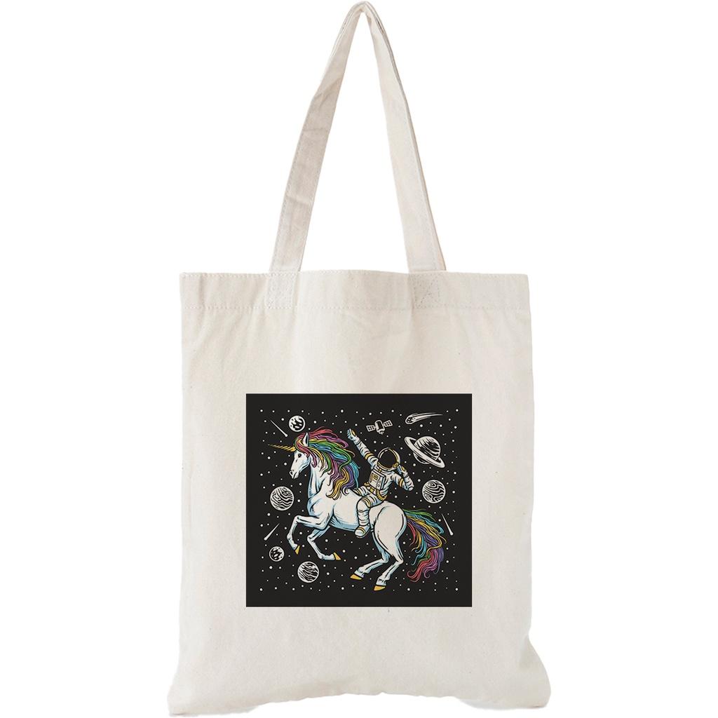 Túi vải Canvas Trương Gia Túi Vải - Túi Canvas bộ sưu tập Phi Hành Gia - nhiều kích thước