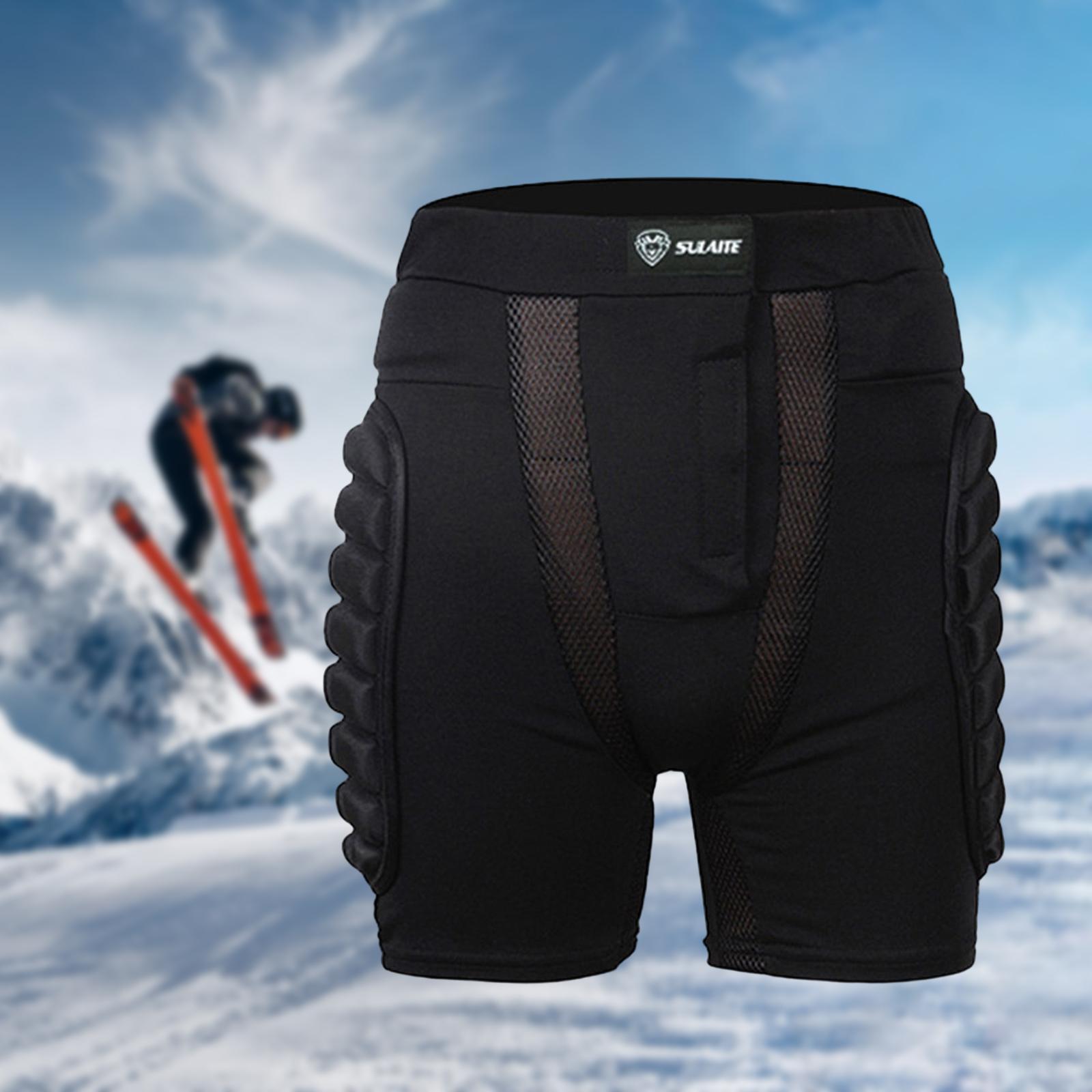 Skating Ski Hip Pad Protection Hip Pants Breathable Roller for Skiing