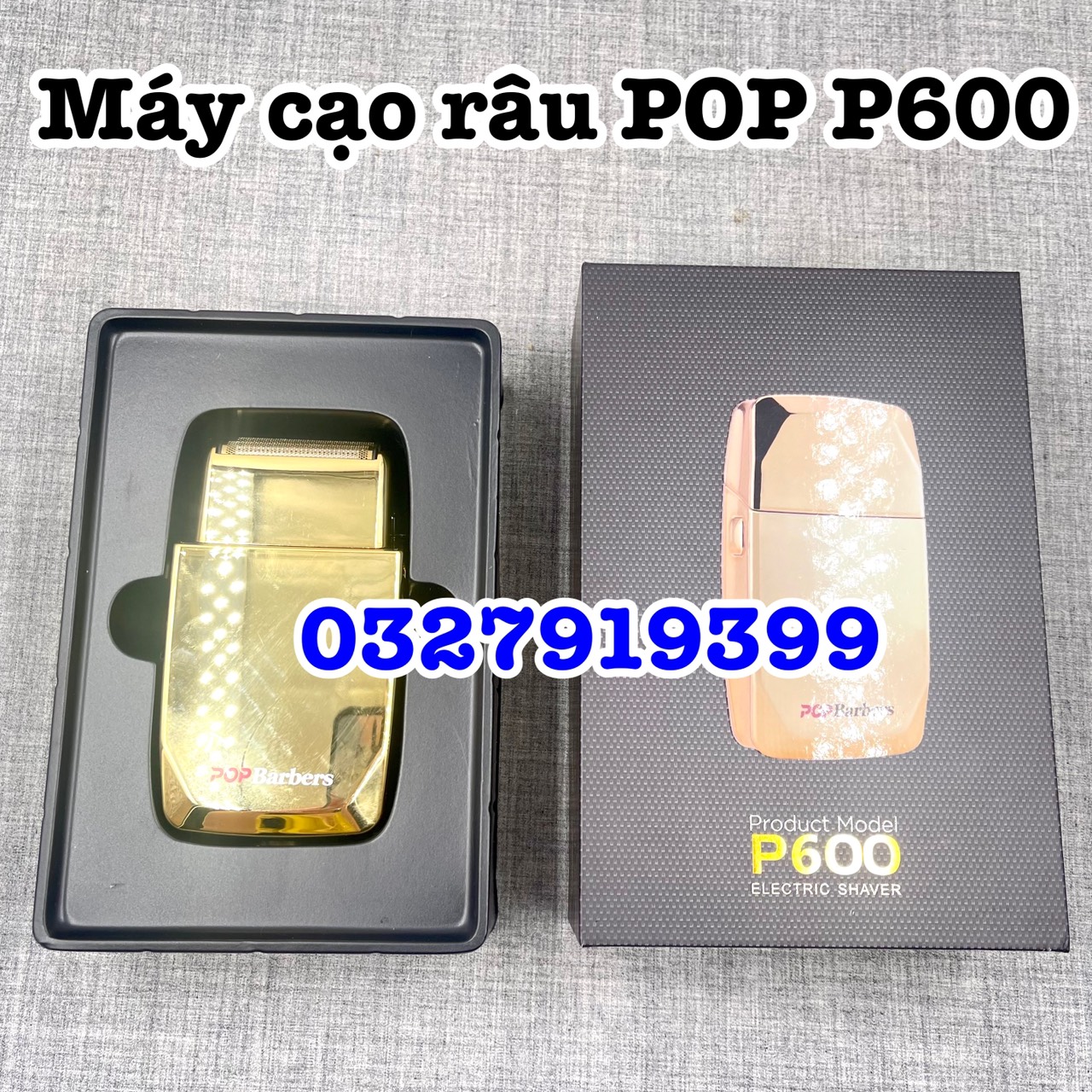 Máy cạo khô - cạo râu cao cấp POP P600