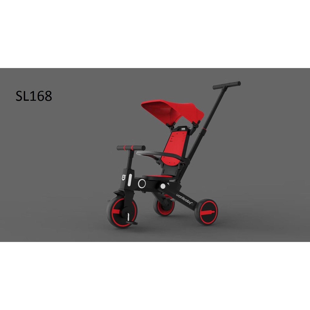 Xe đạp 3 bánh cao cấp gấp gọn Seebaby Uonibaby SL1688 hàng chính hãng