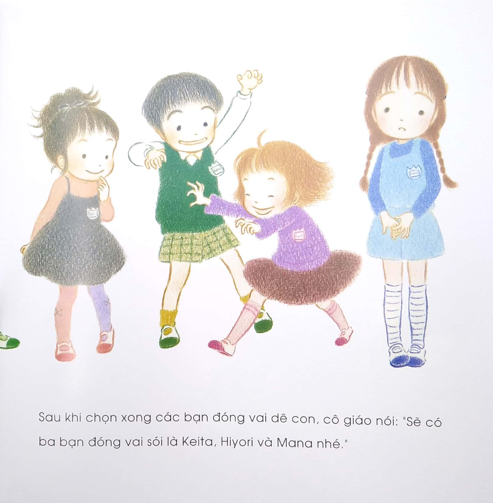 Tranh Truyện Ehon Nhật Bản - Mana Là Sói