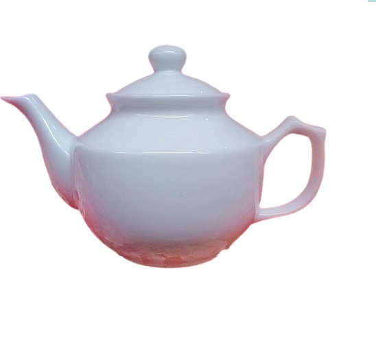 Bộ ấm chén uống trà Bát Tràng dáng vuông dung tích 500ml không bao gồm khay