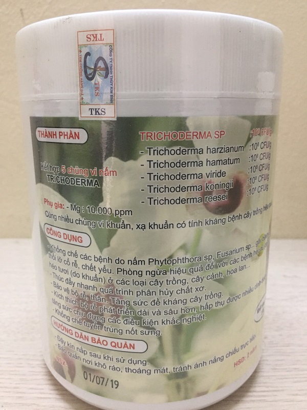 CHẾ PHẨM VI SINH VẬT TKS - TRICHODERMA_KHỐNG CHẾ NẤM BỆNH, KÍCH RỄ,...