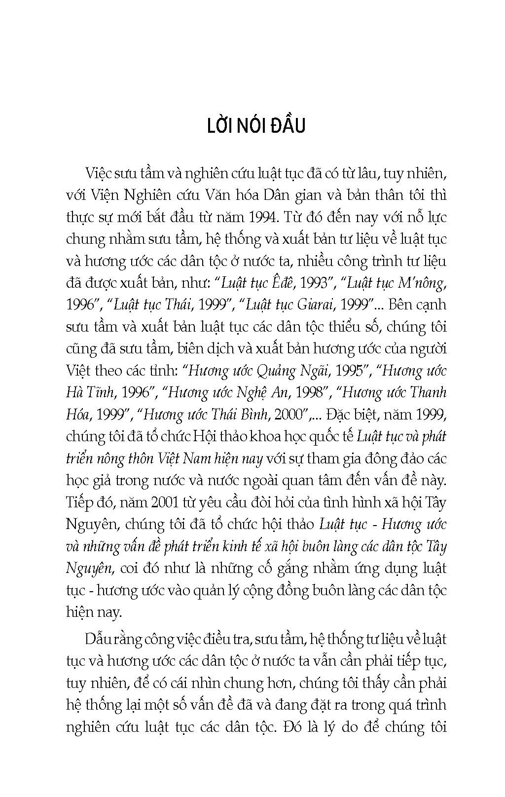 Tìm Hiểu Luật Tục Các Tộc Người Ở Việt Nam (Tái bản)