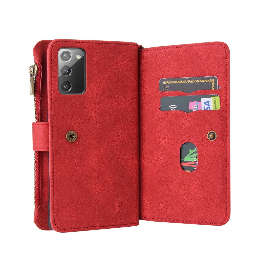 Ốp lưng điện thoại dạng ví da lật dành cho Samsung Galaxy Note10+ / Note 10 Pro Note20 Ultra 5G S9 Plus / S9+