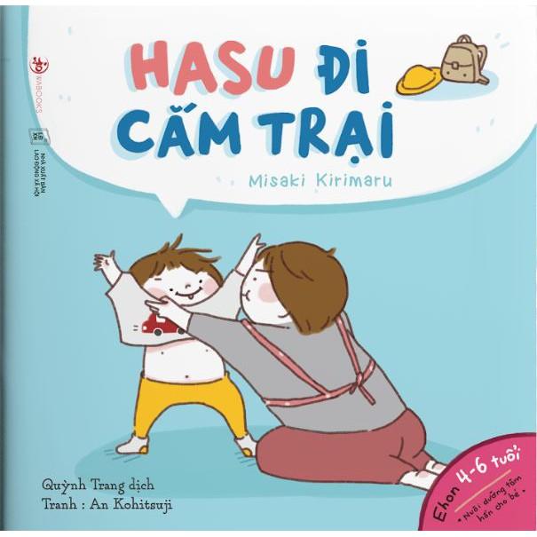 Hasu đi cắm trại Ehon Nhật Bản cho bé 36 tuổi - Bản Quyền
