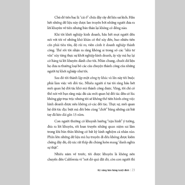 Kỹ Năng Bán Hàng Tuyệt Đỉnh