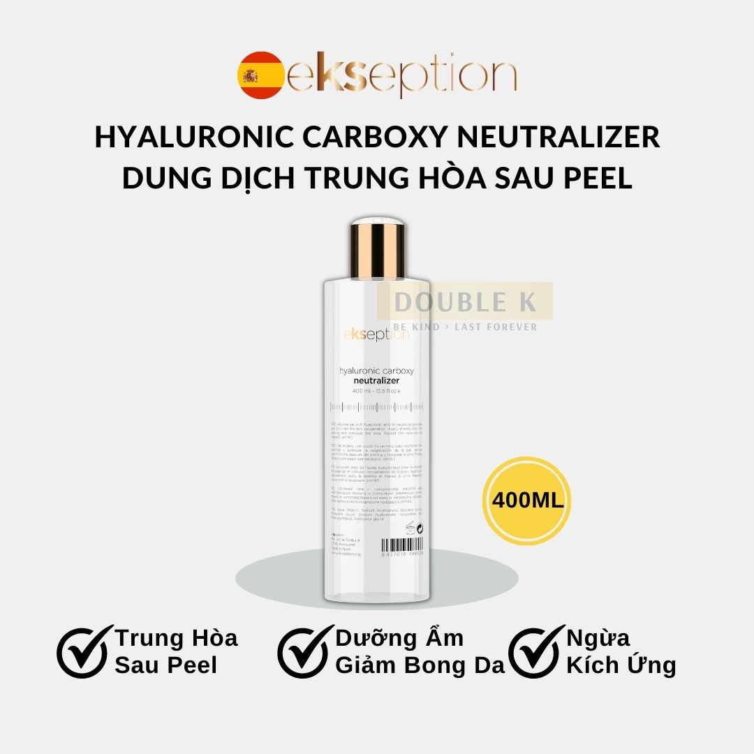 Dung Dịch Trung Hòa Sau Peel ekseption Hyaluronic Carboxyl Neutralizer - Double K