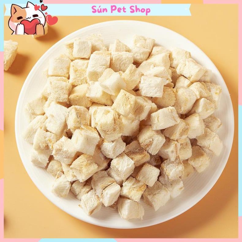 Thức ăn sấy khô cho chó mèo nhiều vị thơm ngon hấp dẫn