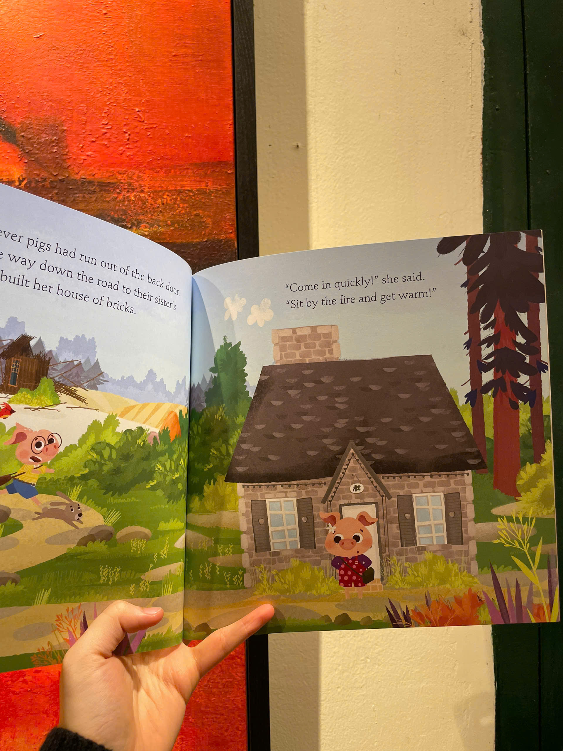 Sách - The Three Little Pigs: Fairy Tale by Ronne Randall - Children Picture book in English