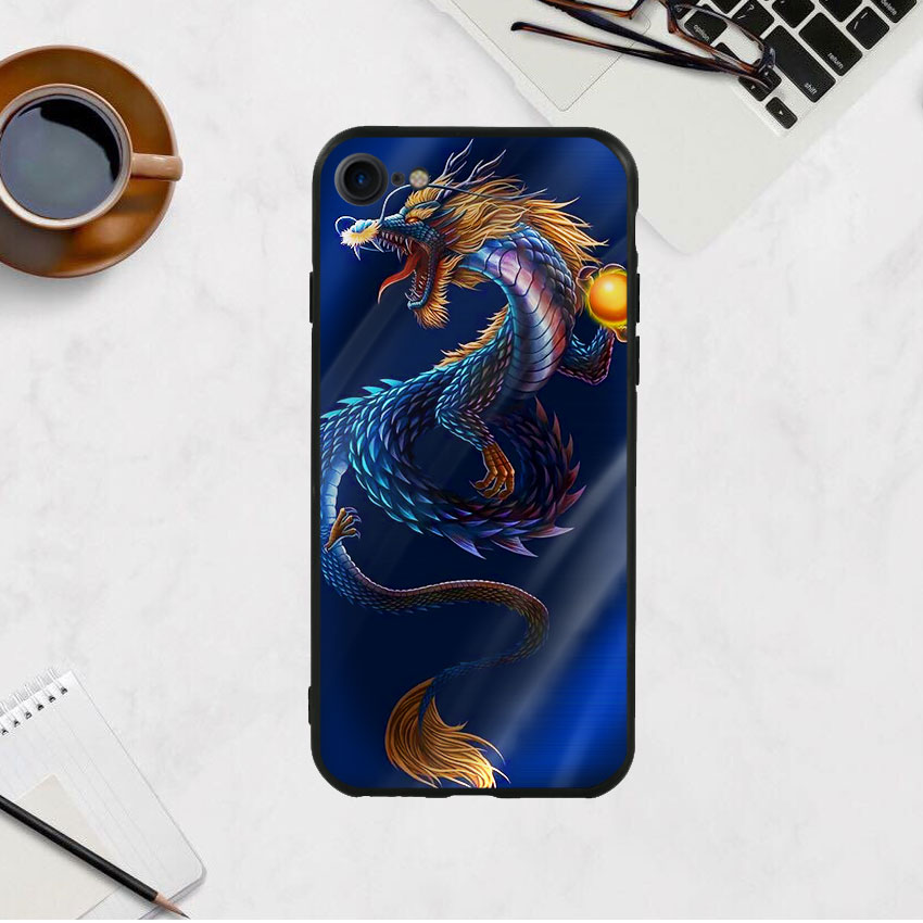 Ốp Lưng Kính Cường Lực cho điện thoại Iphone 7 / 8 - Dragon 08