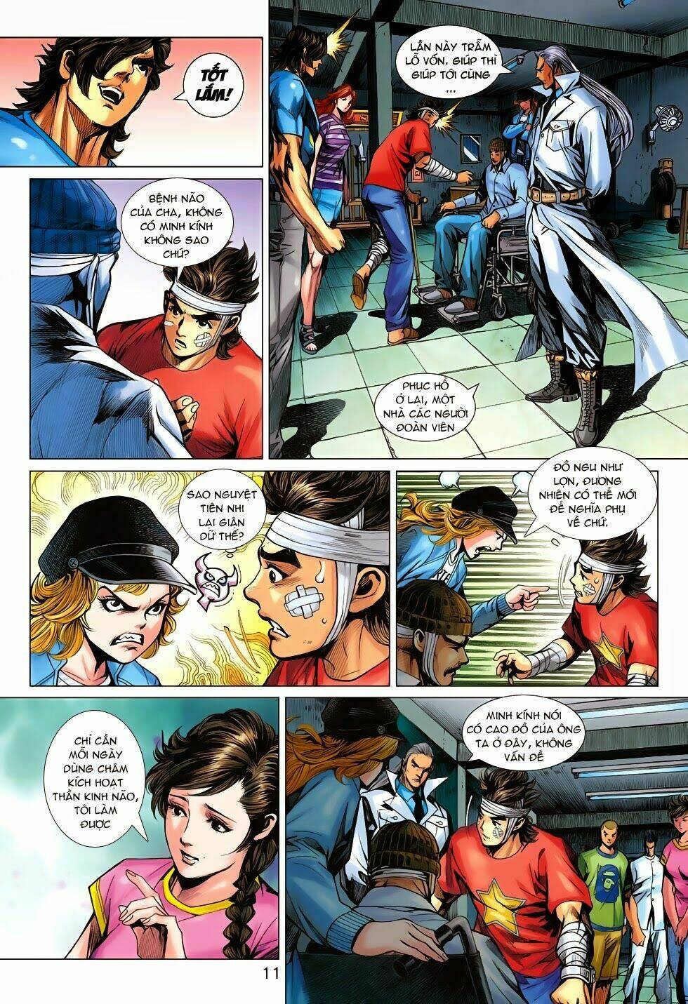 tân tác long hổ môn chapter 696 11