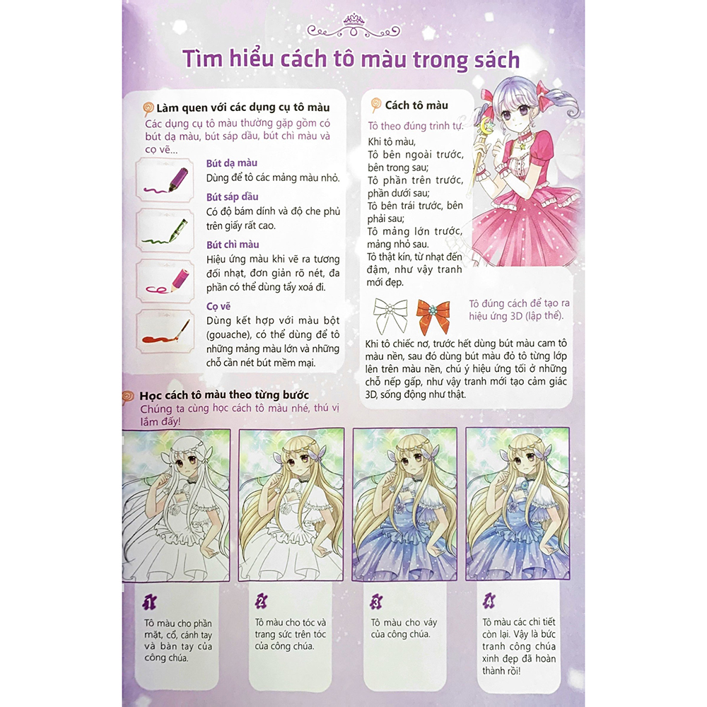Tô Màu Công Chúa - Công Chúa Lanh Lợi