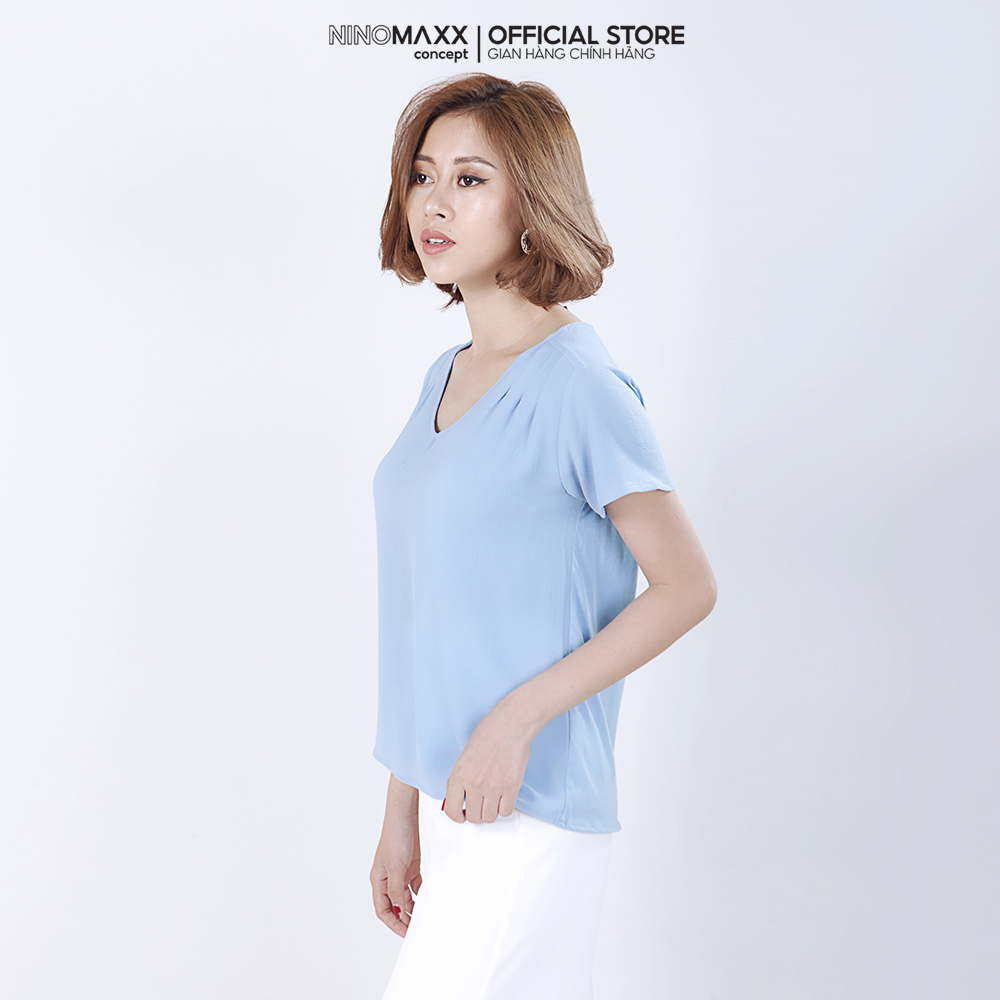 N&amp;M Áo kiểu thời trang Nữ tay ngắn 1811096