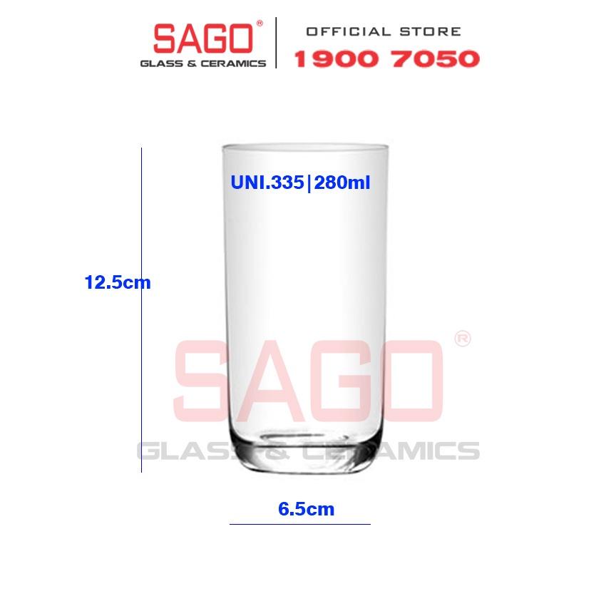 Ly Thủy Tinh Đáy Bầu 280ml | Nhập Khẩu Thái Lan