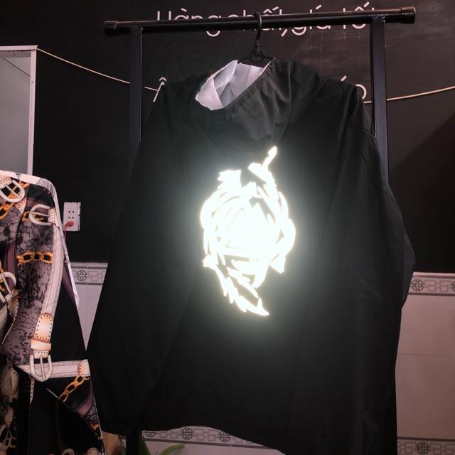 ( có bigsize 40-80kg) Áo khoác phản quang form rộng unisex mẫu 02