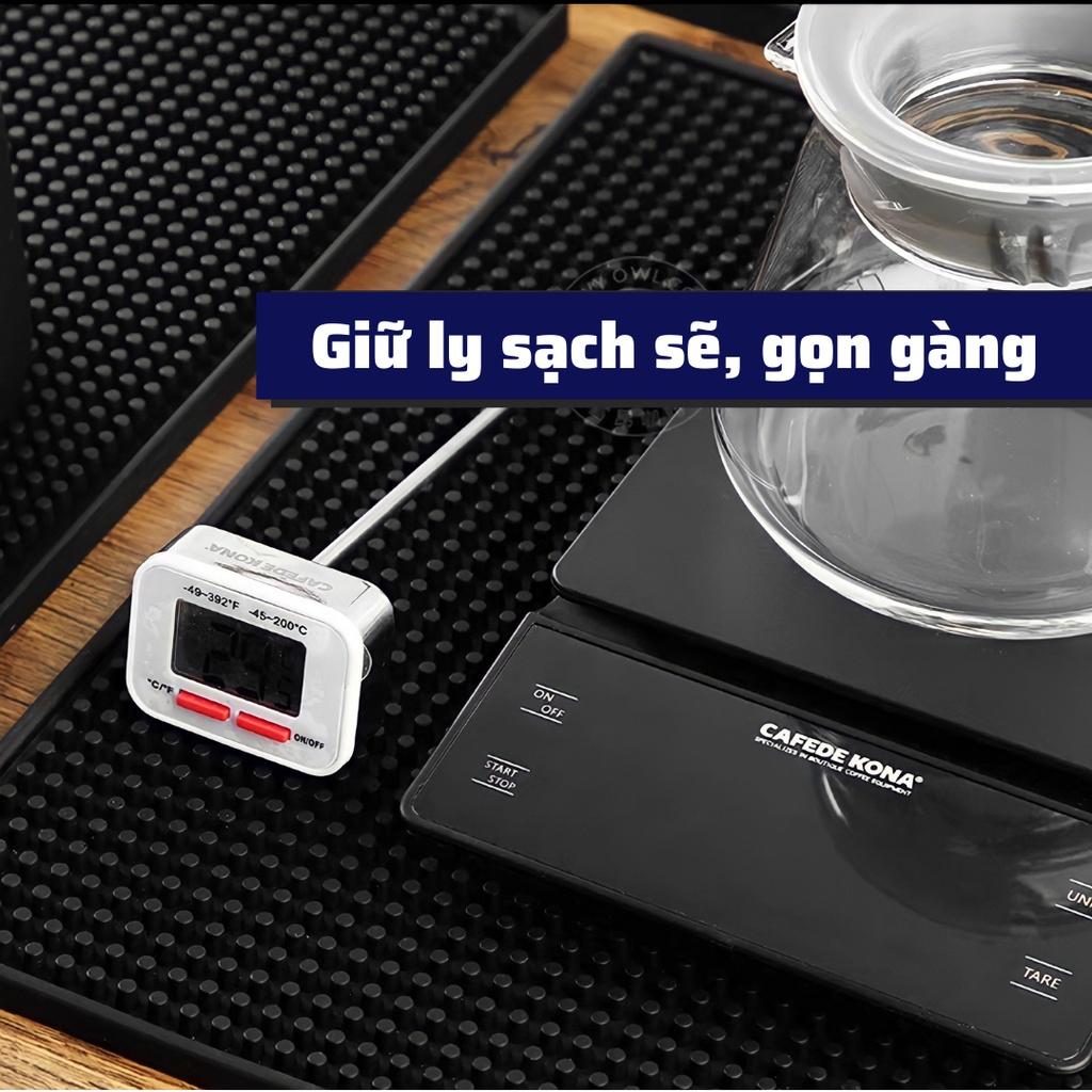 Thảm bar pha chế, Thảm Lót Cao Su Quầy Bar, Thảm bar cao su chống trượt cao cấp (Rubber Bar Mat)