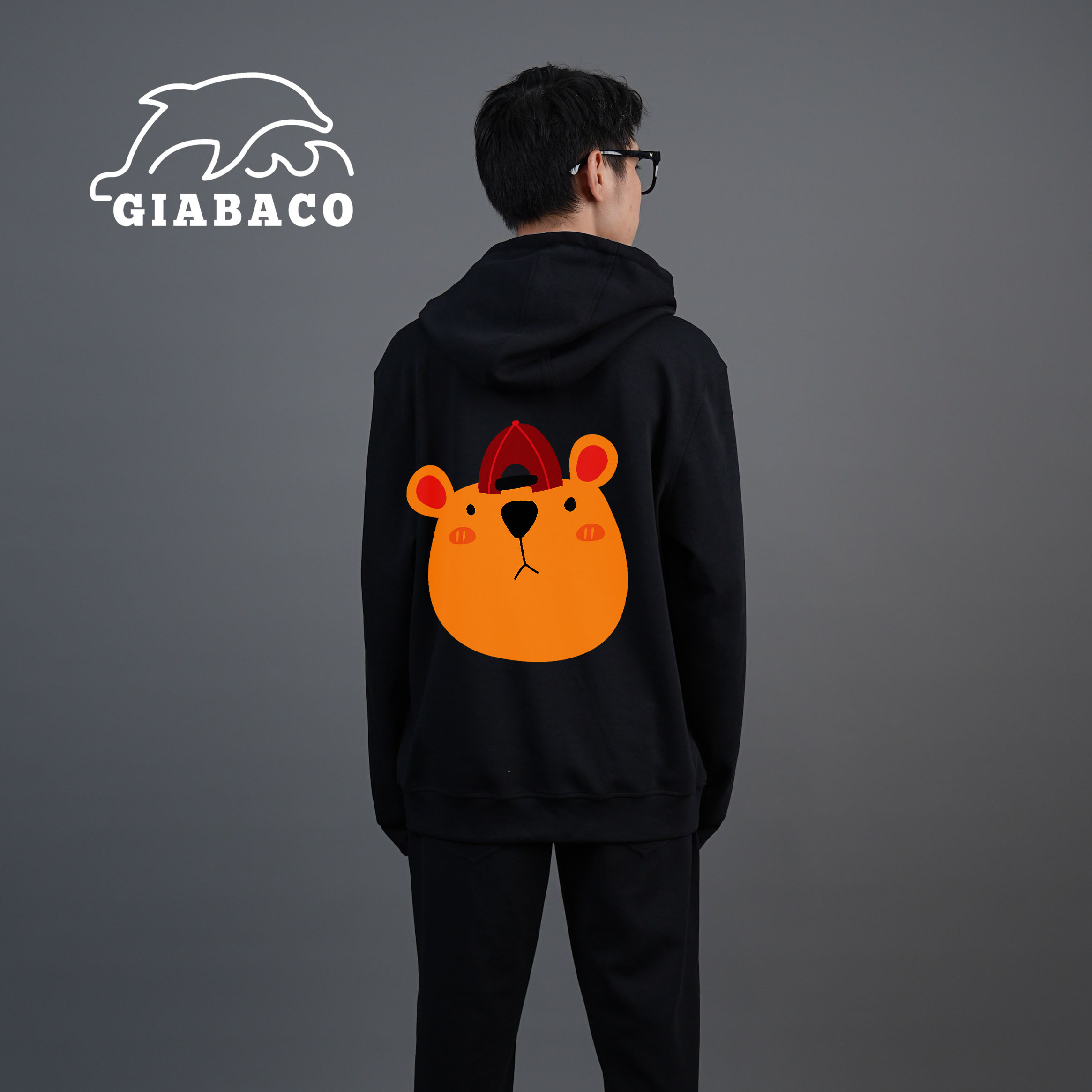 Áo Hoodie Bear Cute Giabaco