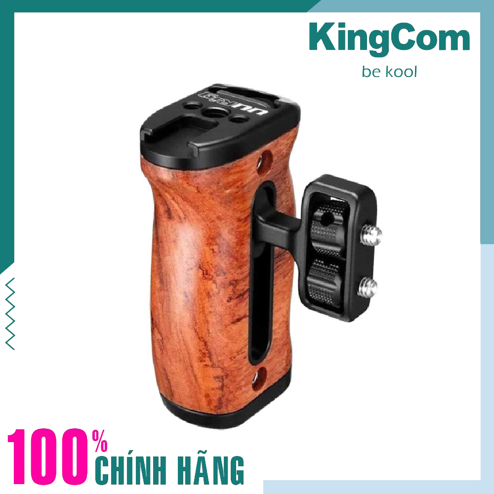 UURIG R027, Tay cầm gỗ đa năng dành cho máy ảnh - Hàng Chính Hãng