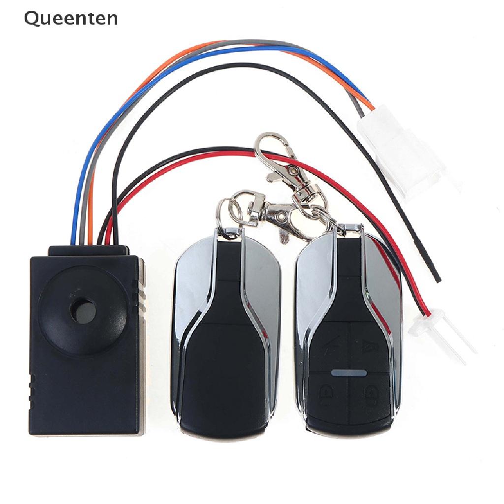 Queenten ebike alarm system 36V -72V with two switch for electric bicycle controller QT