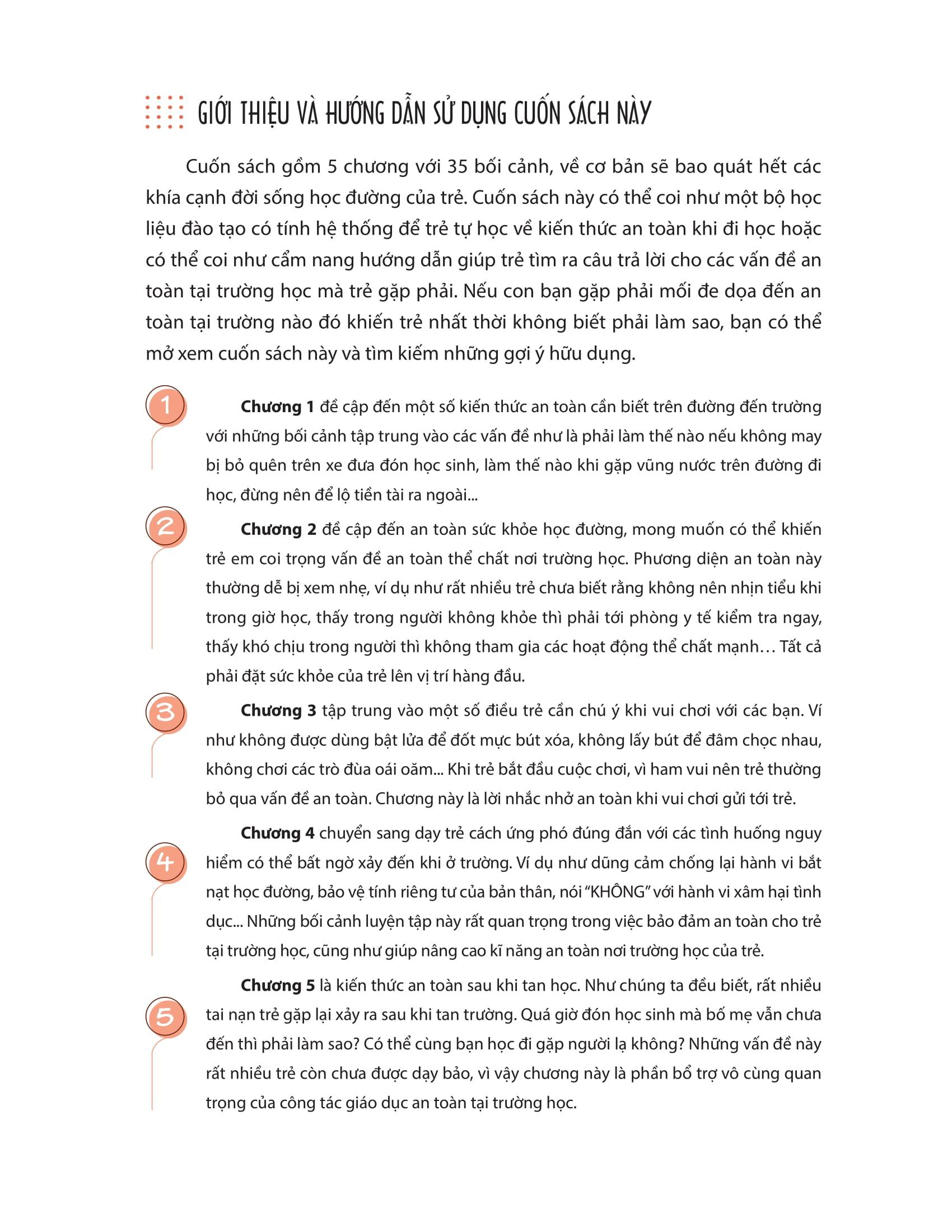 Sách - Kĩ Năng An Toàn Cho Học Sinh - An Toàn Khi Ở Trường