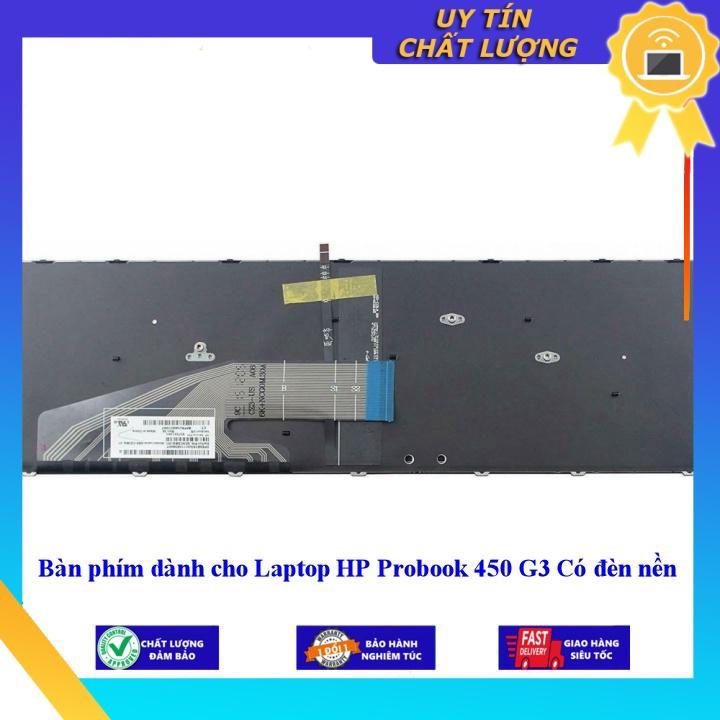 Bàn phím dùng cho Laptop HP Probook 450 G3 Có đèn nền - Hàng Nhập Khẩu New Seal