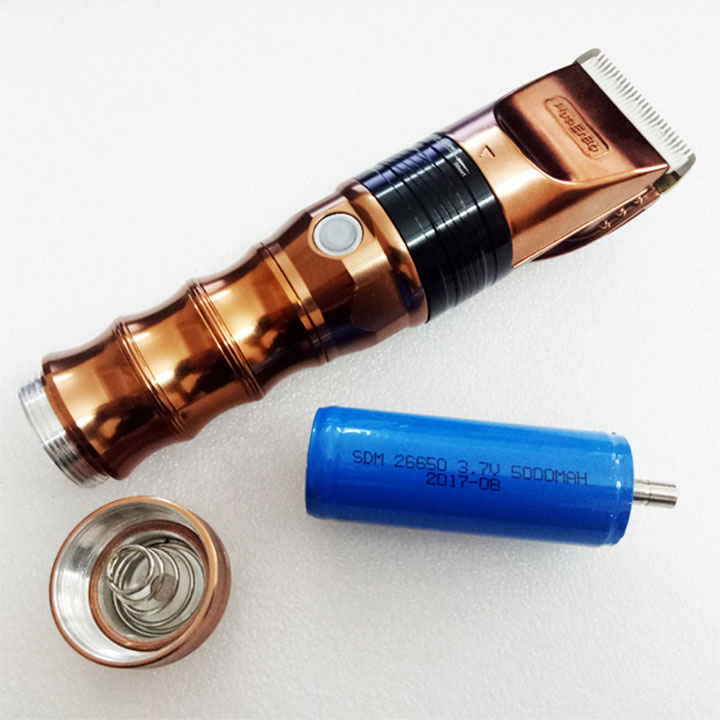 Tông Đơ Cắt Tóc Salon Thương Hiệu Nhật Bản HUAERBO B60 PIN 5000mAh TẶNG Áo Choàng Cắt Tóc + Lược Tiện Dụng - Tăng Đơ Có Chế ĐỘ Cắt Thường Và Cắt Tubo Nhanh Hơn 20%
