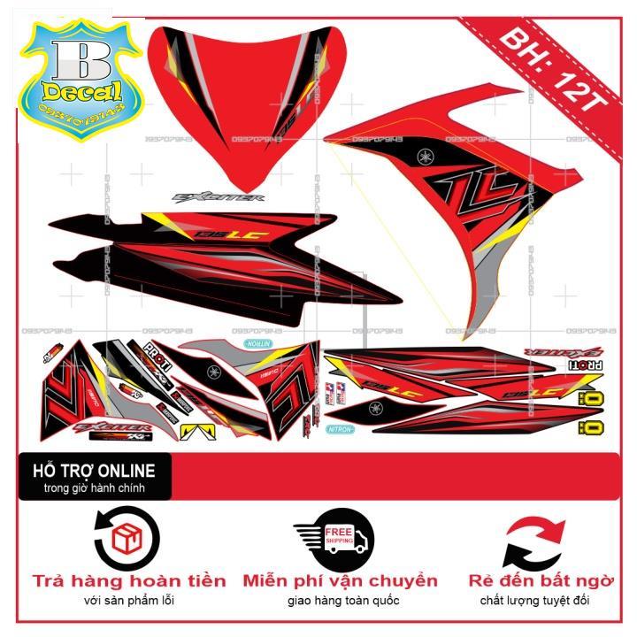 TEM RỜI EX 2011 LC ĐỎ ĐEN 3