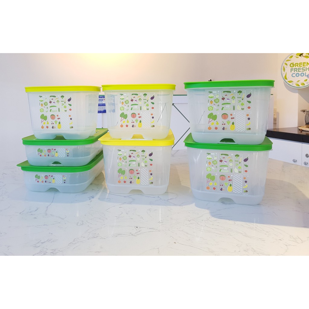 Bộ 7 Hộp Trữ Mát Có Nút Hô Hấp Ventsmart