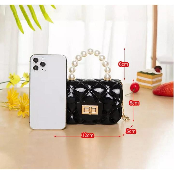 Túi Đeo Chéo Nữ, Bé Gái Phong Cách Hàn Quốc Cực Xinh Khóa Xoay Cao Cấp Giá Rẻ