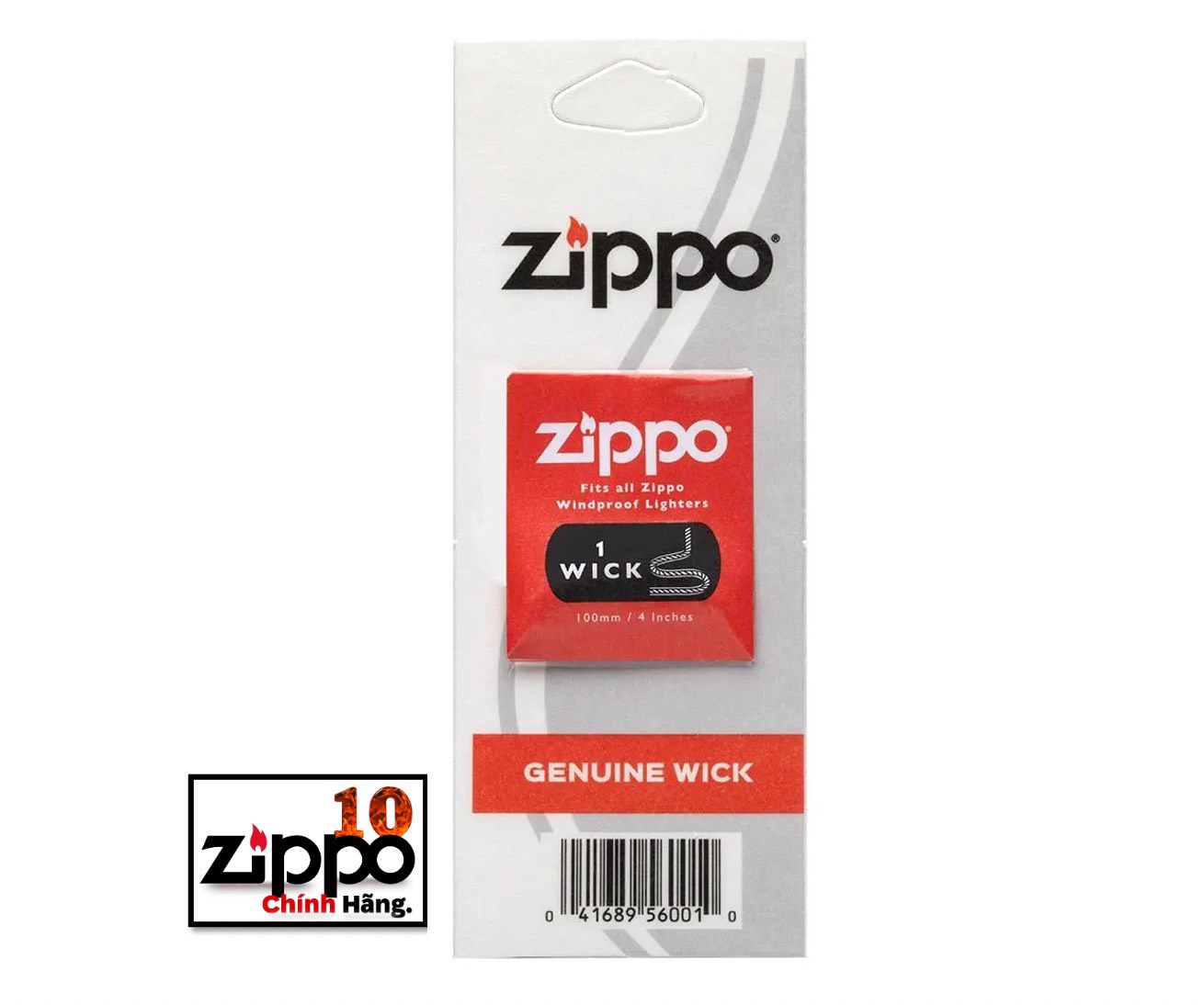 Combo: 3 sản phẩm Xăng – Đá – Bấc Zippo (Chính hãng 100%)