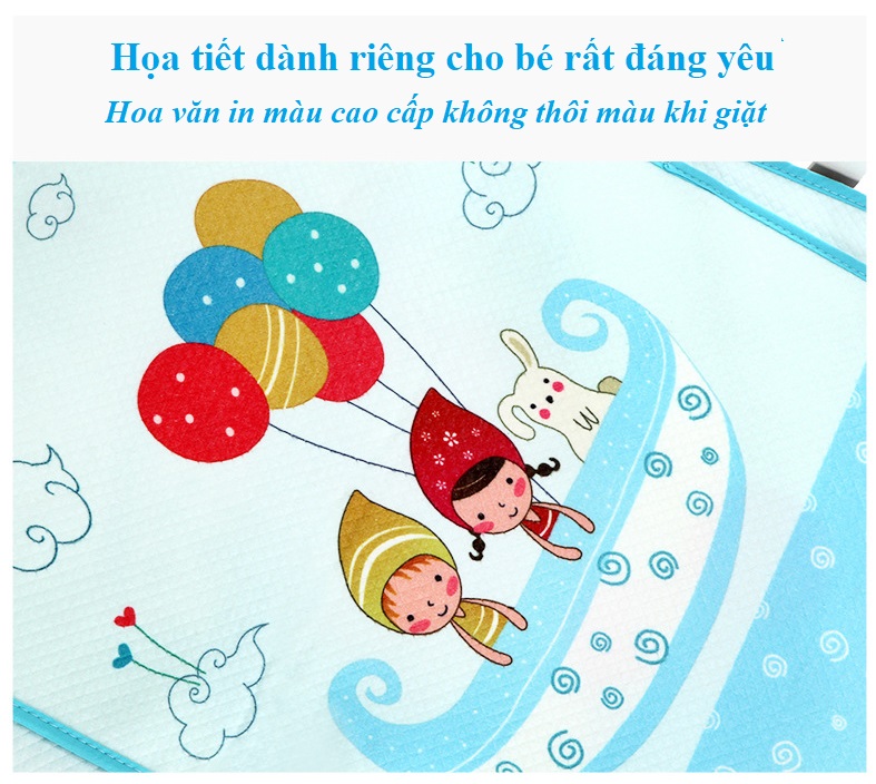 Tấm lót chống thấm thay tã cho bé 4 lớp cao cấp Bonny thấm hút nhanh, kháng khuẩn, thoáng khí