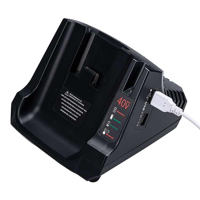 LCS36 LCS40 Bộ sạc nhanh với USB kép cho màu đen