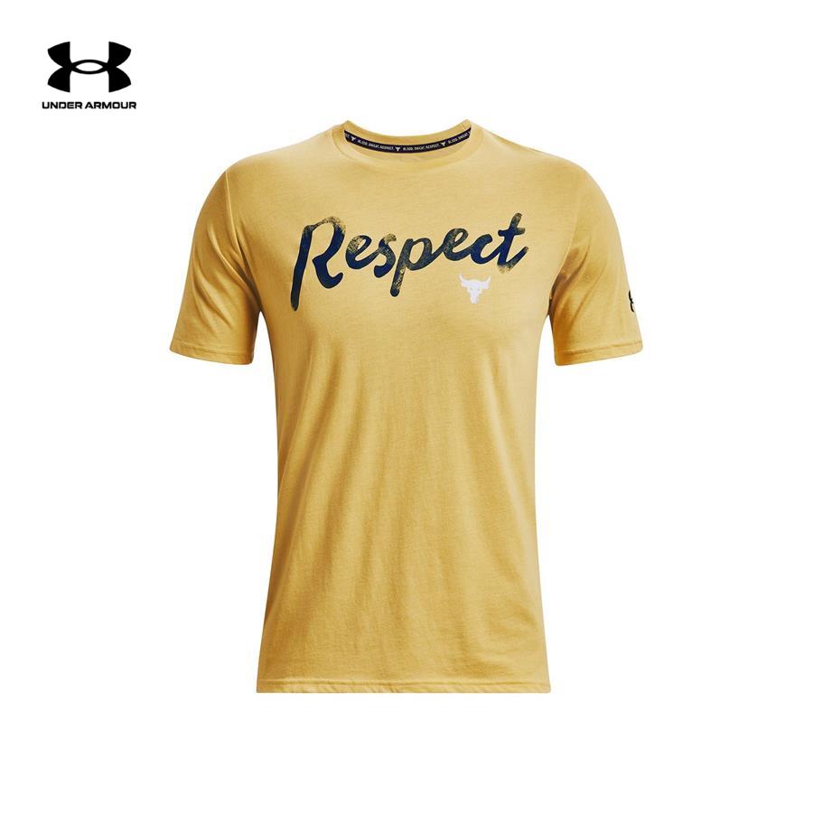 Áo thun tay ngắn thể thao nam Under Armour Project Rock Respect - 1370482-760