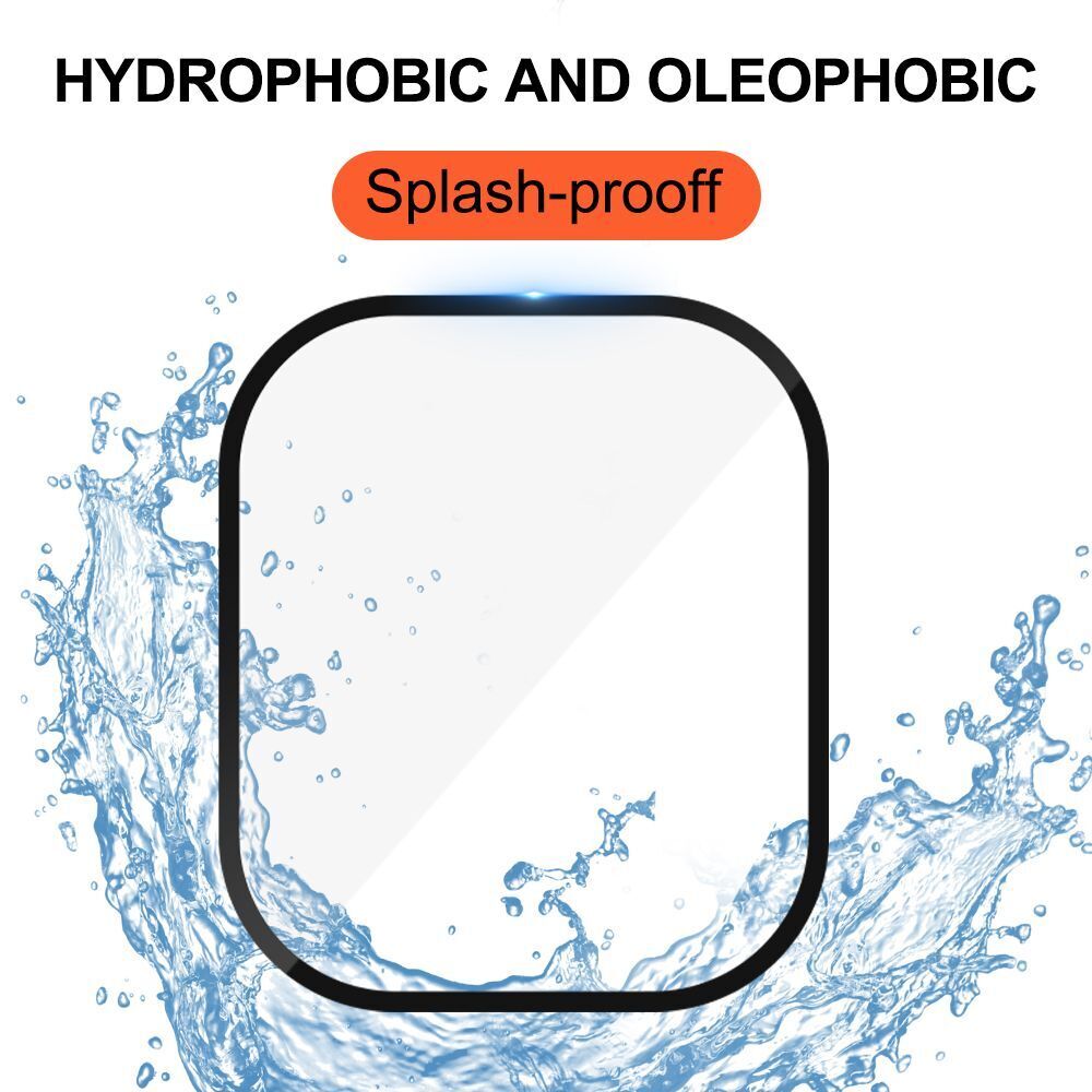 Miếng dán kính cường lực Full 3D dành cho Apple Watch Ultra 49mm Series 8 hiệu ANANK Protector Pro - hàng nhập khẩu